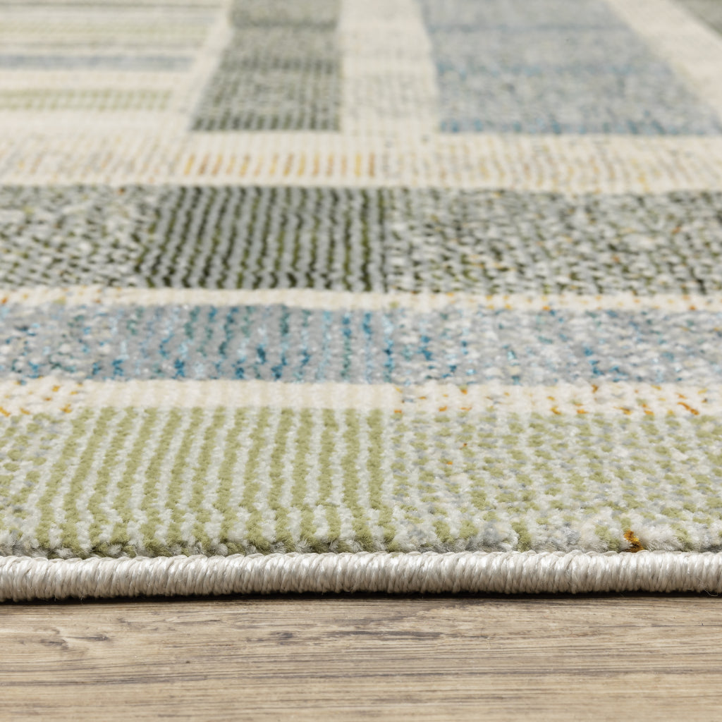 Oriental Weavers Atlas 752E0 Multicolor Rectangle Indoor Runner - Cozy Stain Resistant Machine Woven Rug-