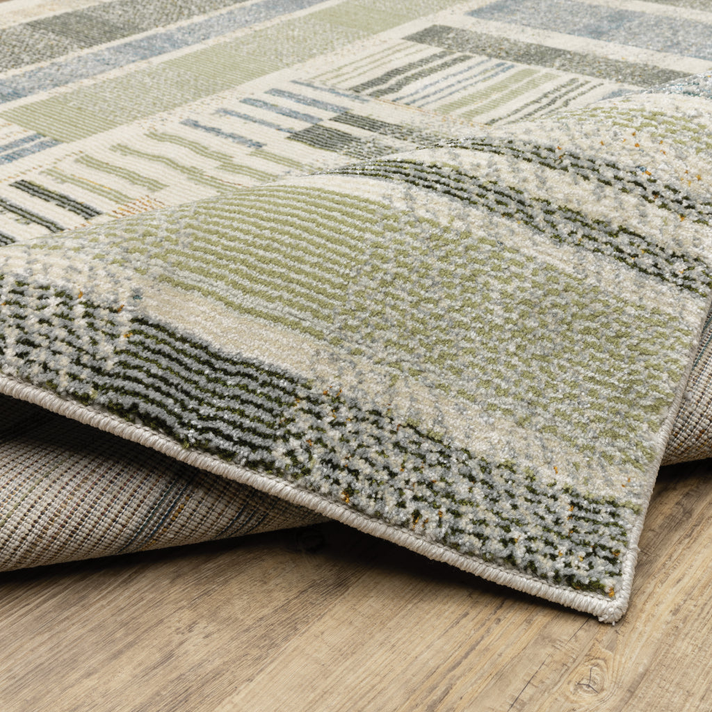 Oriental Weavers Atlas 752E0 Multicolor Rectangle Indoor Runner - Cozy Stain Resistant Machine Woven Rug-