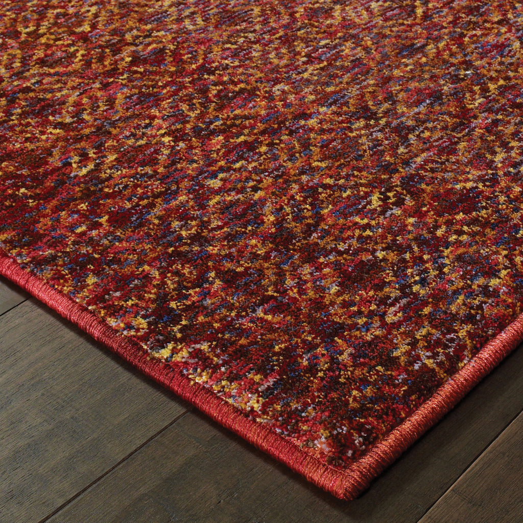 Oriental Weavers Atlas 8048K Multicolor Rectangle Indoor Area Rug - Cozy Stain Resistant Machine Woven Rug-