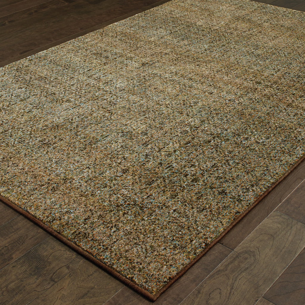 Oriental Weavers Atlas 8048P Multicolor Rectangle Indoor Area Rug - Cozy Stain Resistant Machine Woven Rug-