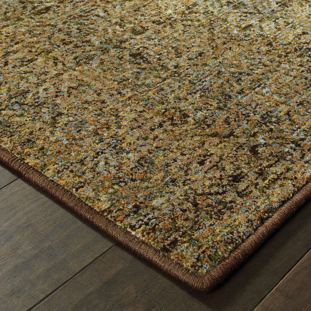 Oriental Weavers Atlas 8048P Multicolor Rectangle Indoor Area Rug - Cozy Stain Resistant Machine Woven Rug-