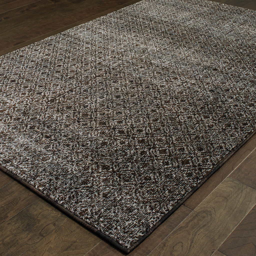 Oriental Weavers Atlas 8048Q Multicolor Rectangle Indoor Area Rug - Cozy Stain Resistant Machine Woven Rug-