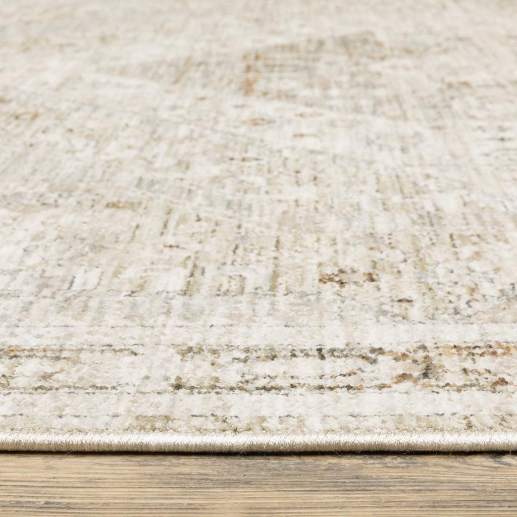Oriental Weavers Avalon AVA06 Beige Rectangle Indoor Area Rug Oriental Pattern-