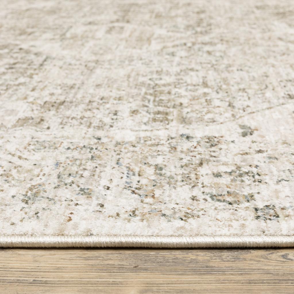 Oriental Weavers Avalon AVA08 Beige Rectangle Indoor Area Rug Oriental Pattern-