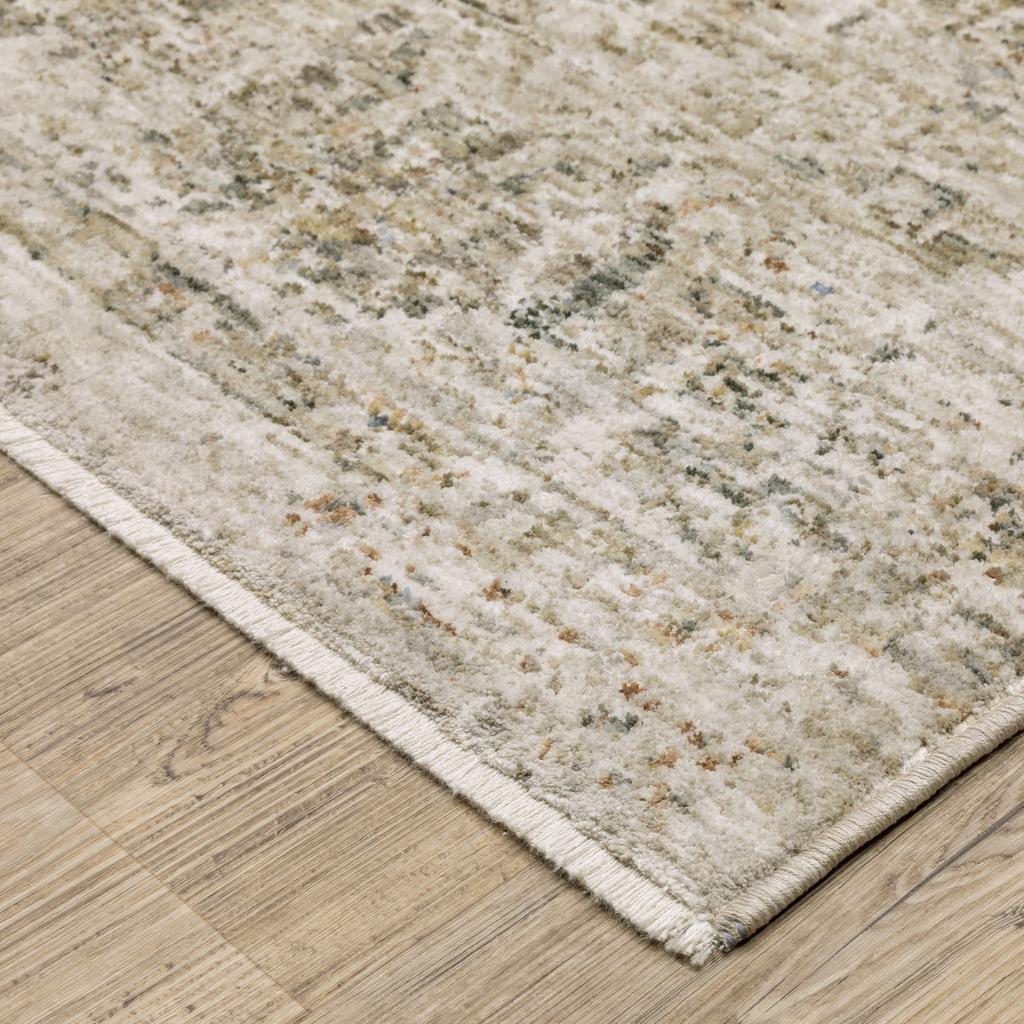 Oriental Weavers Avalon AVA08 Beige Rectangle Indoor Runner Oriental Pattern-