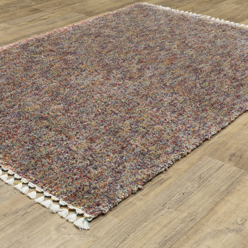 Oriental Weavers Axis AX01A Multicolor Rectangle Plush Indoor Area Rug - Trendy Stain Resistant Modern Rug-