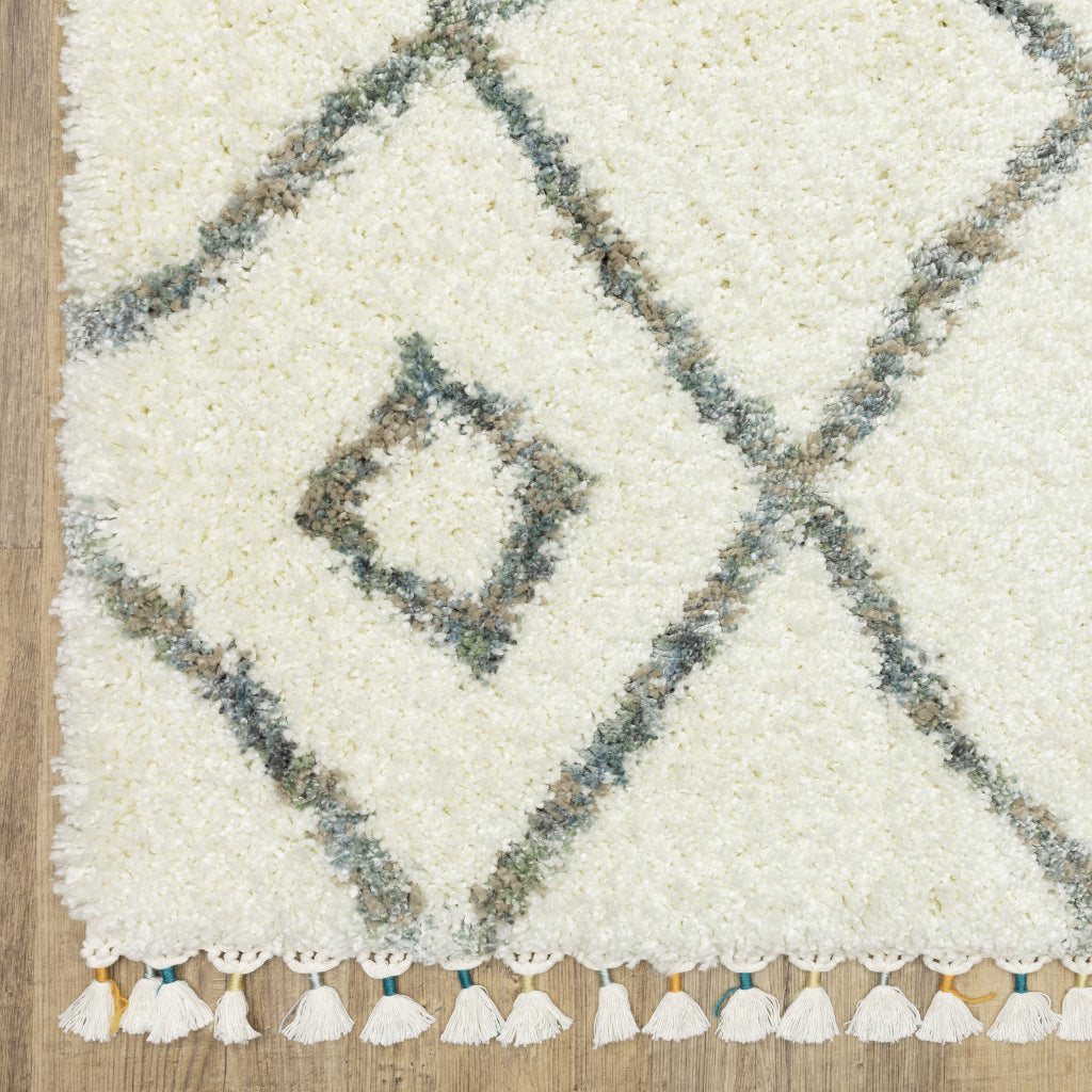 Oriental Weavers Axis AX03A Multicolor Rectangle Plush Indoor Area Rug - Trendy Stain Resistant Geometric Rug-