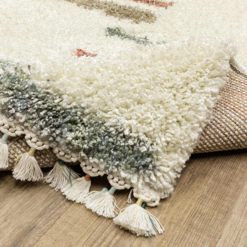 Oriental Weavers Axis AX04A Multicolor Rectangle Plush Indoor Runner - Trendy Stain Resistant Geometric Rug-