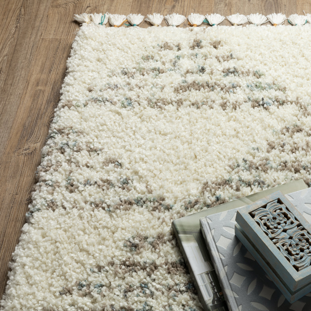 Oriental Weavers Axis AX05A Multicolor Rectangle Plush Indoor Runner - Trendy Stain Resistant Geometric Rug-