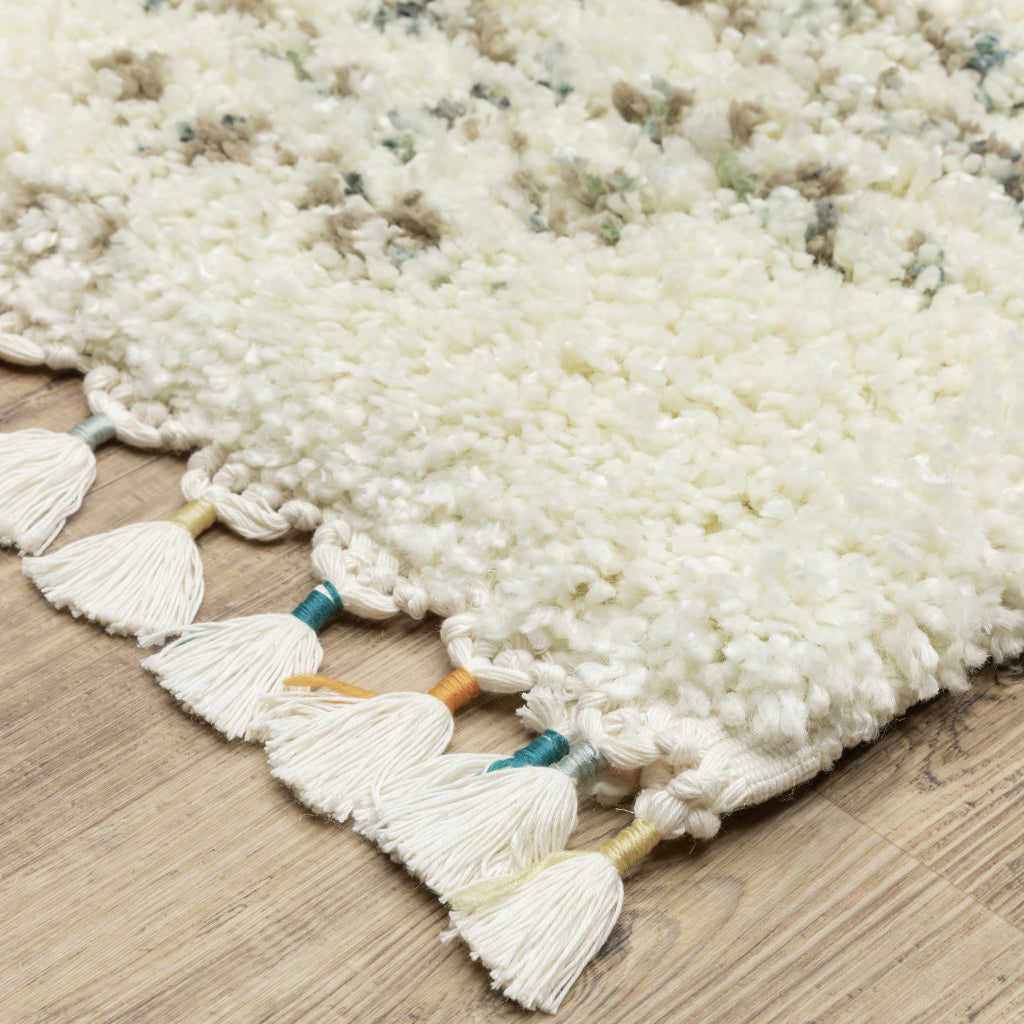 Oriental Weavers Axis AX05A Multicolor Rectangle Plush Indoor Runner - Trendy Stain Resistant Geometric Rug-