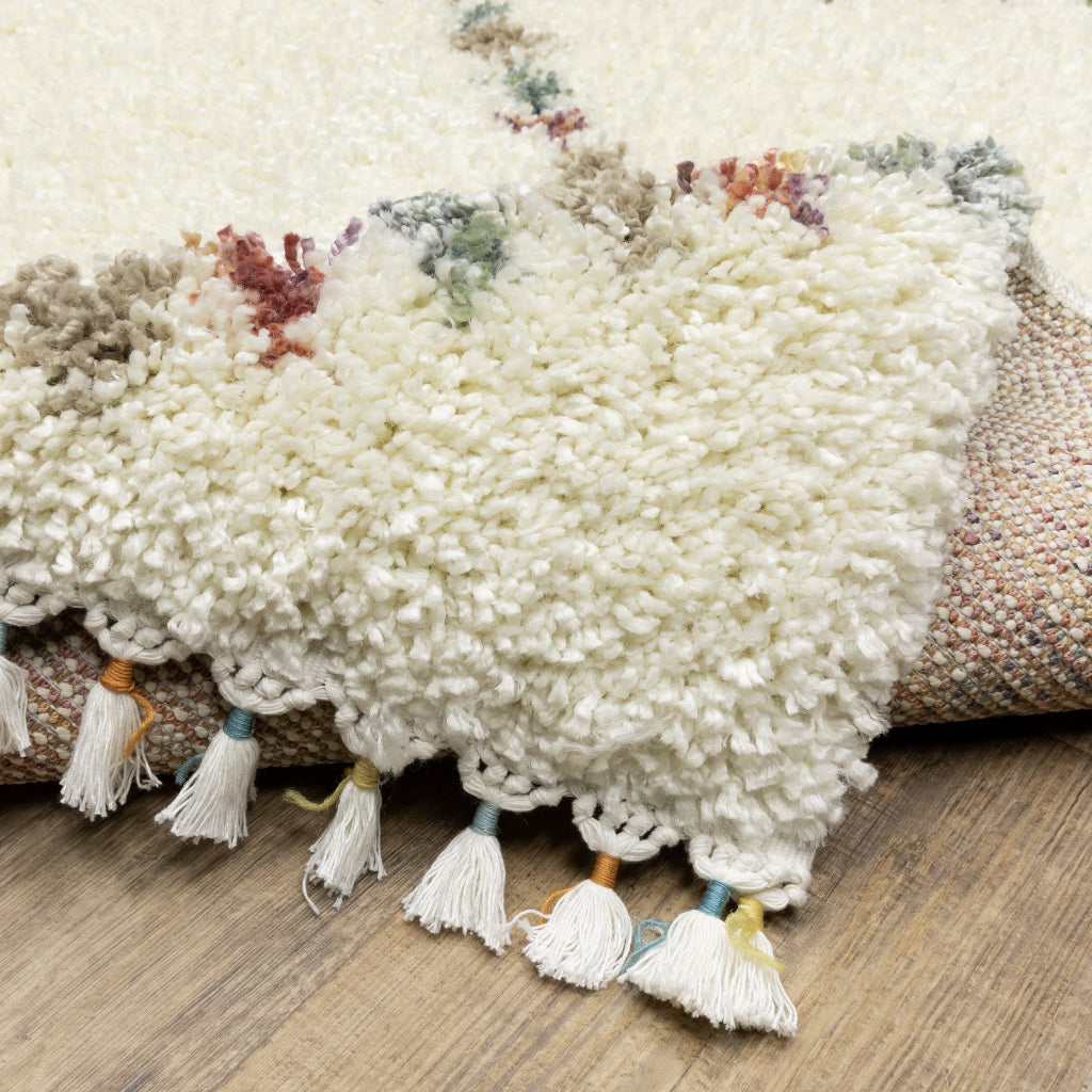 Oriental Weavers Axis AX07A Multicolor Rectangle Plush Indoor Runner - Trendy Stain Resistant Tribal Style Rug-
