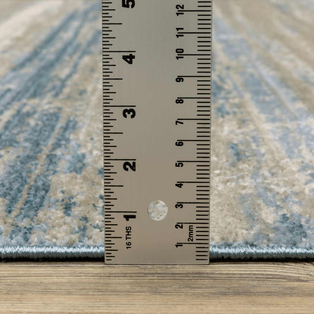 Oriental Weavers Bauer 042L2 Multicolor Rectangle Indoor Area Rug - Stain Resistant Modern Rug with Stripe Design-