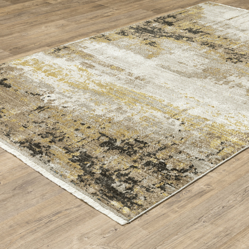 Oriental Weavers Bauer 2061X Multicolor Rectangle Indoor Area Rug - Stain Resistant Modern Rug with Abstract Design-
