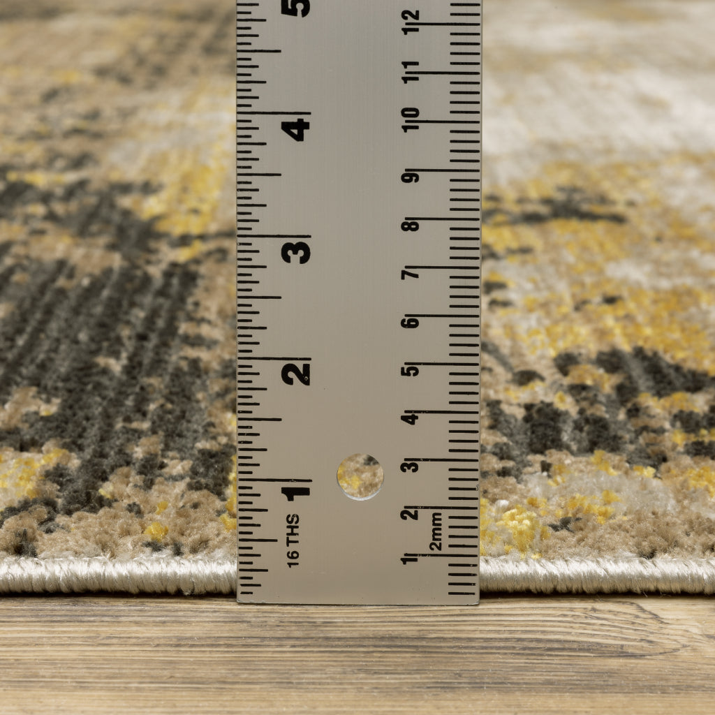 Oriental Weavers Bauer 2061X Multicolor Rectangle Indoor Area Rug - Stain Resistant Modern Rug with Abstract Design-