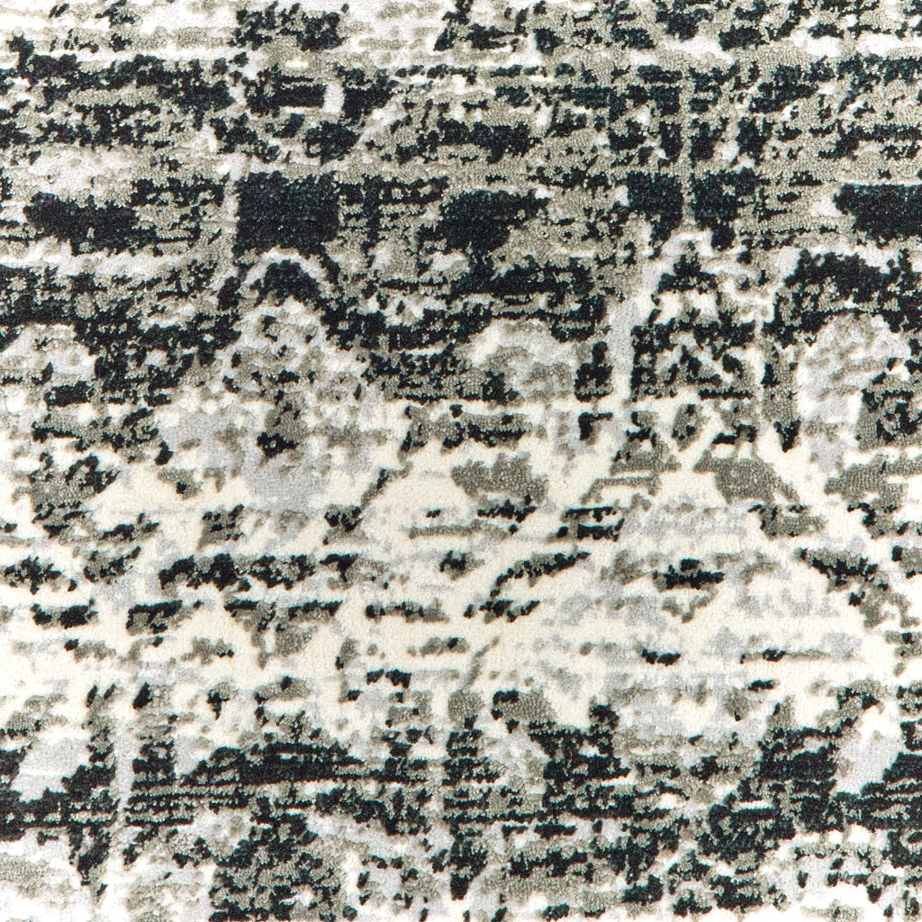 Oriental Weavers Bowen 042H2 Gray Rectangle Indoor Area Rug - Stain Resistant Machine Woven Rug-