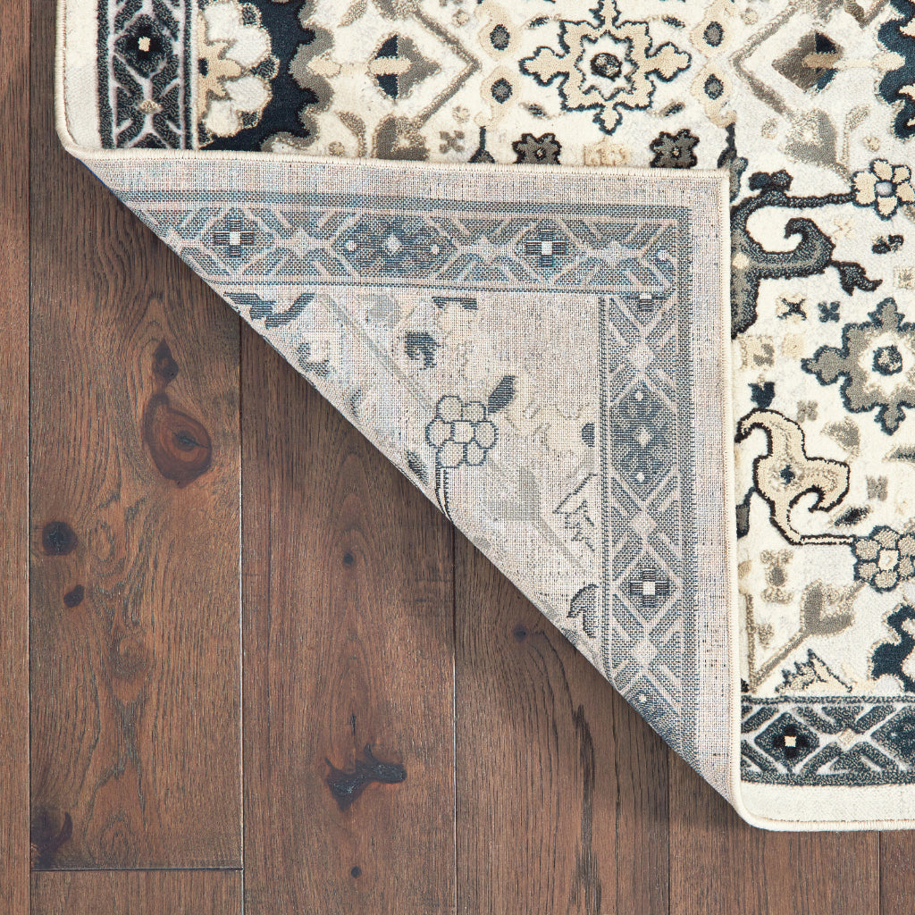 Oriental Weavers Bowen 073J2 Multicolor Rectangle Indoor Runner - Stain Resistant Machine Woven Rug-
