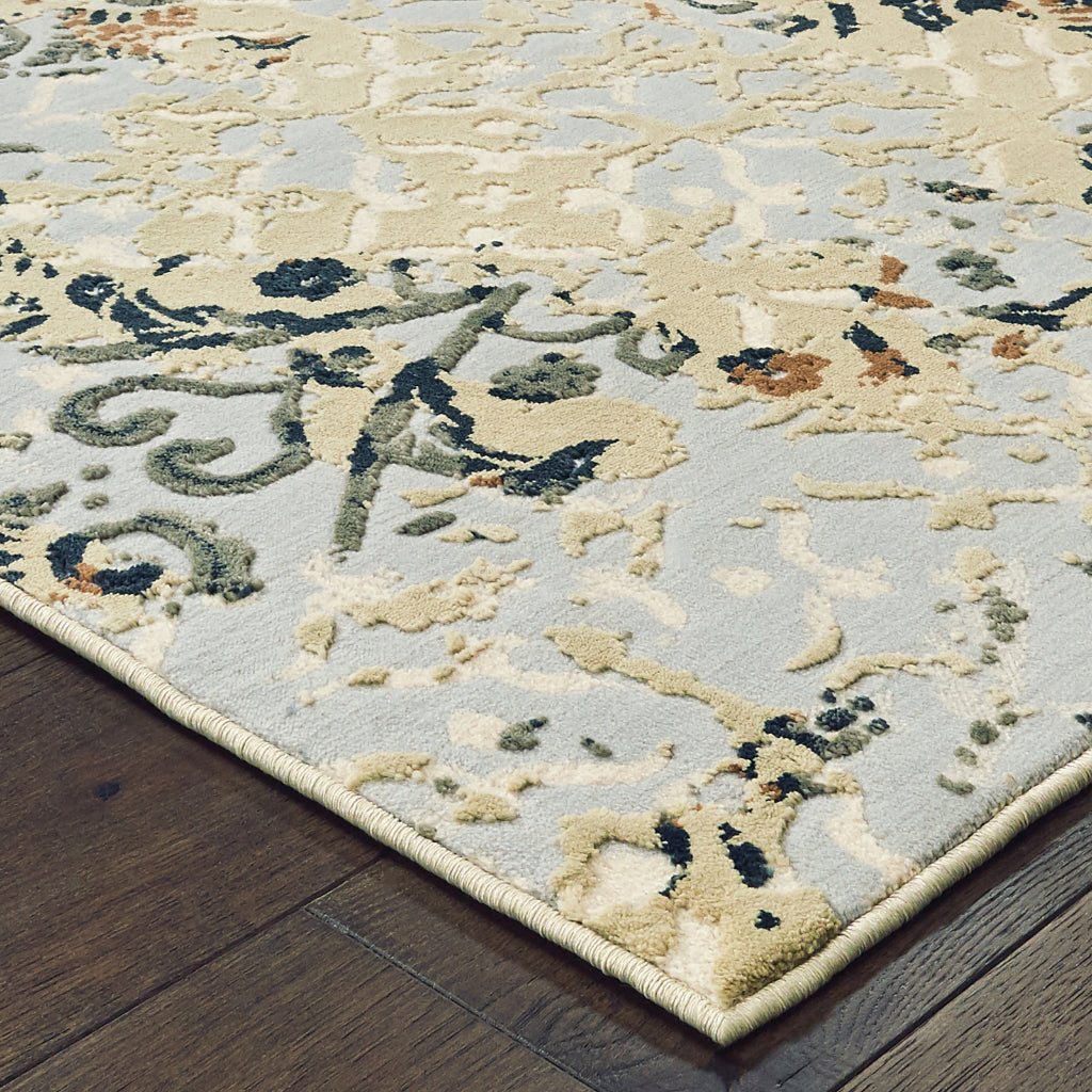 Oriental Weavers Bowen 108W2 Multicolor Rectangle Indoor Area Rug - Stain Resistant Machine Woven Rug-