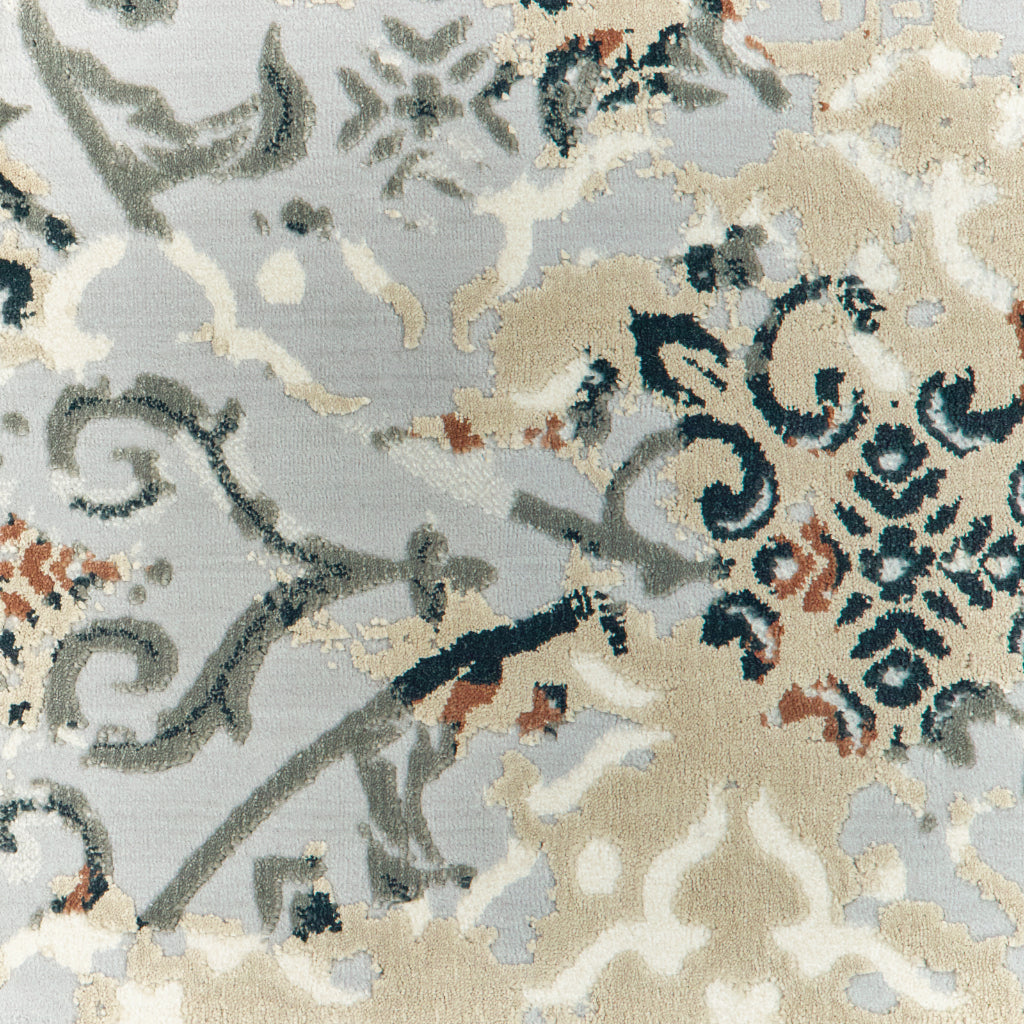 Oriental Weavers Bowen 108W2 Multicolor Rectangle Indoor Area Rug - Stain Resistant Machine Woven Rug-