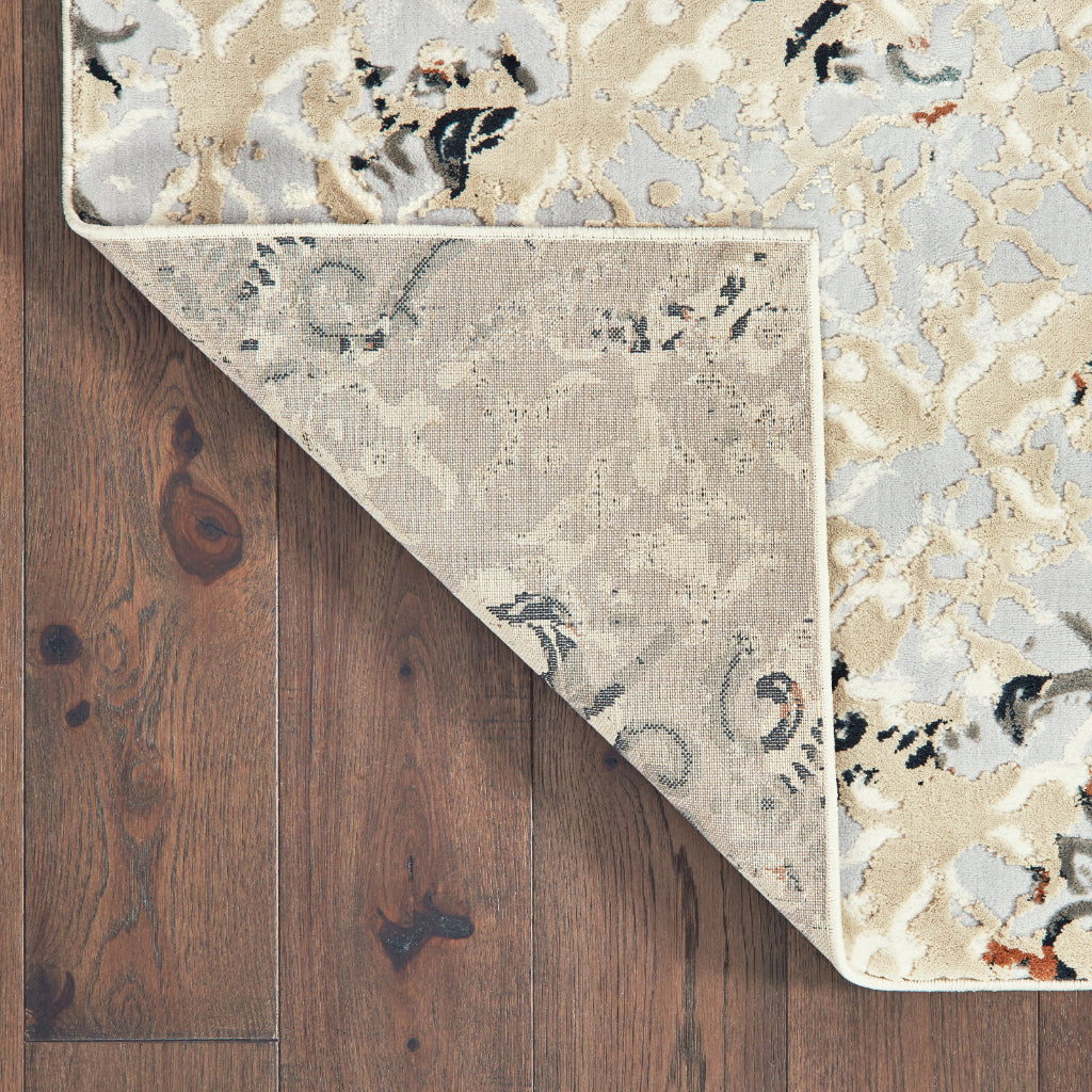 Oriental Weavers Bowen 108W2 Multicolor Rectangle Indoor Runner - Stain Resistant Machine Woven Rug-