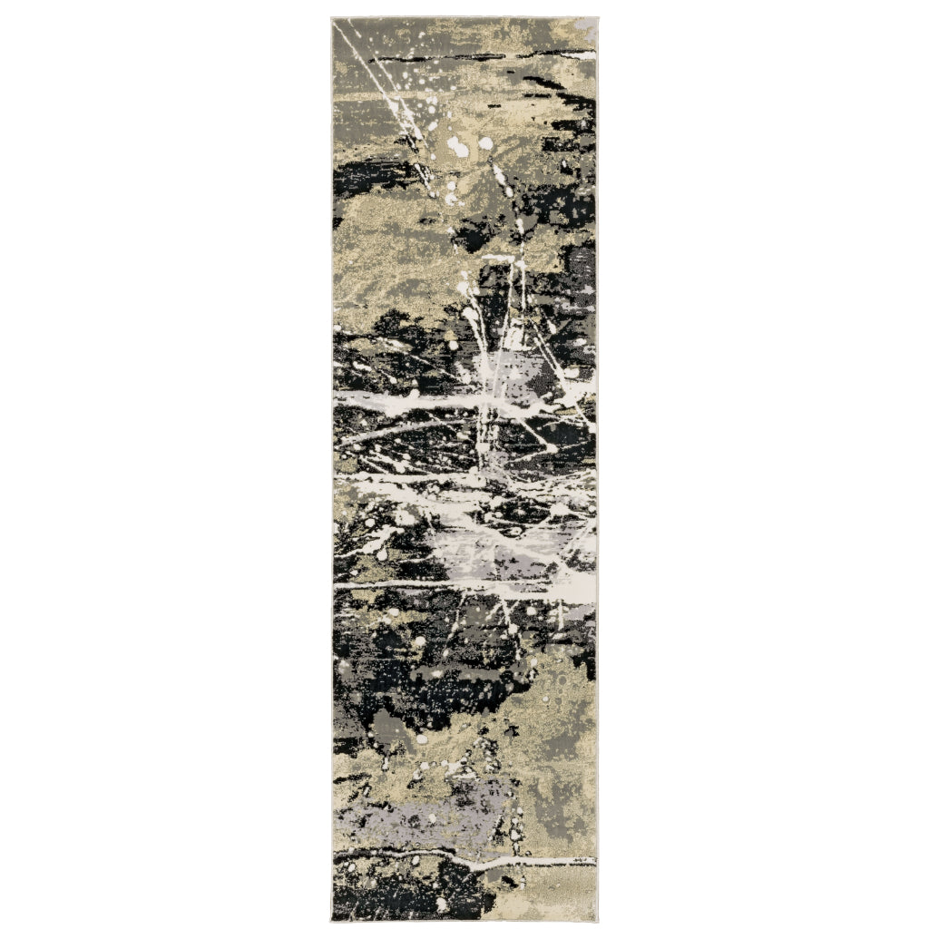 Oriental Weavers Bowen 109E2 Multicolor Rectangle Indoor Runner - Stain Resistant Machine Woven Rug-