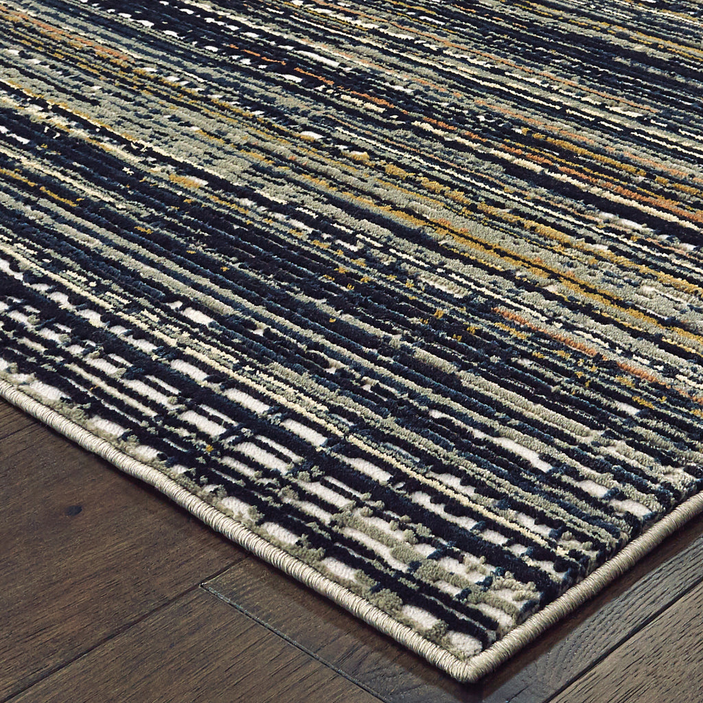 Oriental Weavers Bowen 1332H Multicolor Rectangle Indoor Runner - Stain Resistant Machine Woven Rug-