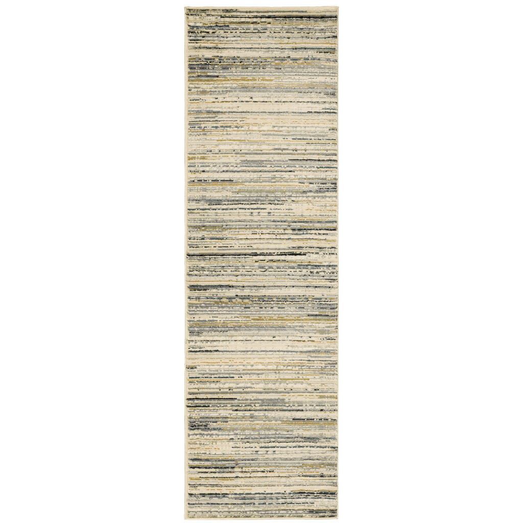 Oriental Weavers Bowen 1332J Multicolor Rectangle Indoor Runner - Stain Resistant Machine Woven Rug-