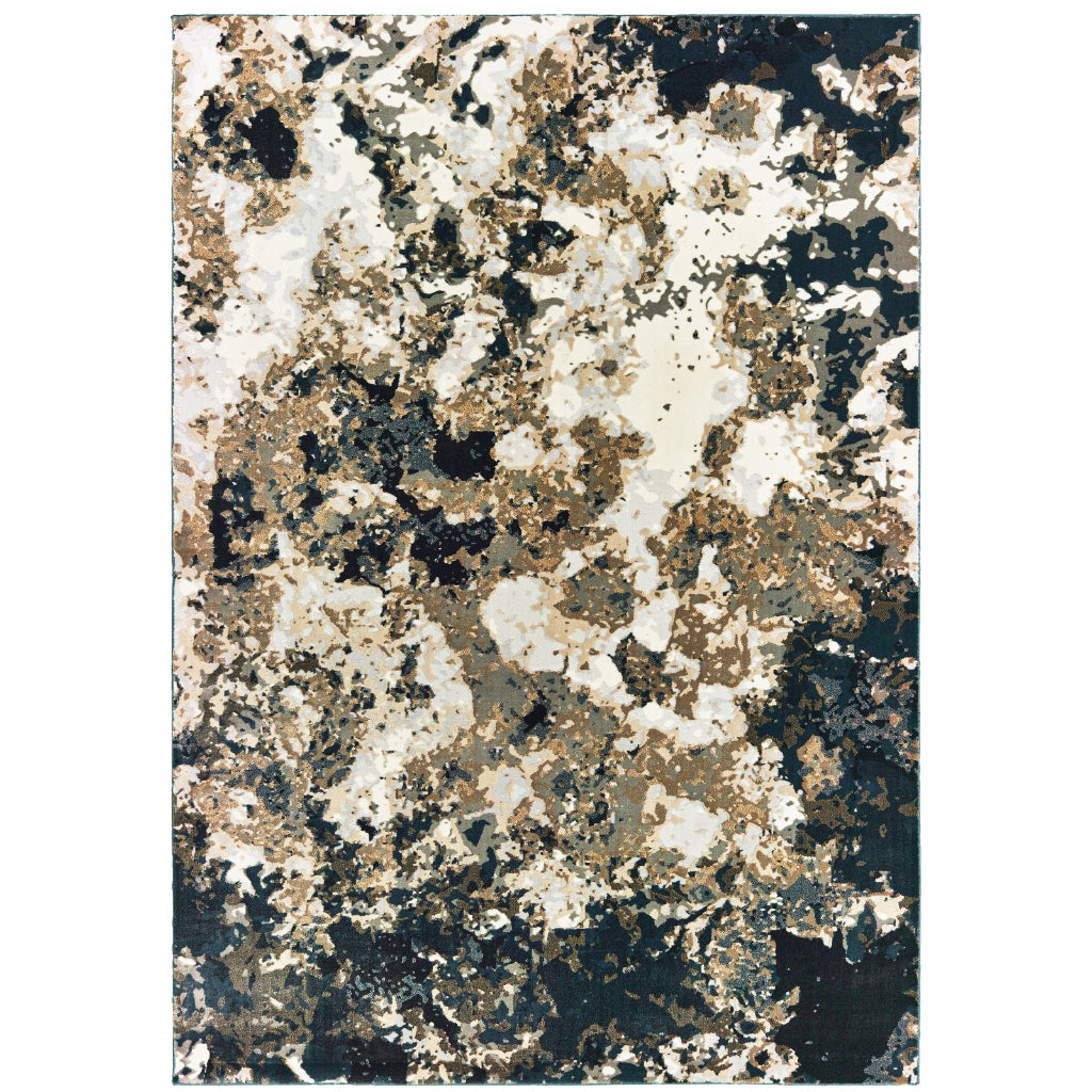 Oriental Weavers Bowen 1808Q Multicolor Rectangle Indoor Area Rug - Stain Resistant Machine Woven Rug-