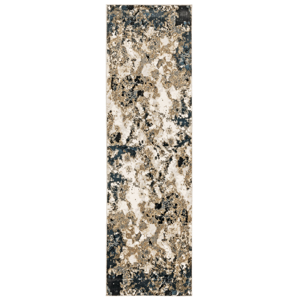 Oriental Weavers Bowen 1808Q Multicolor Rectangle Indoor Runner - Stain Resistant Machine Woven Rug-