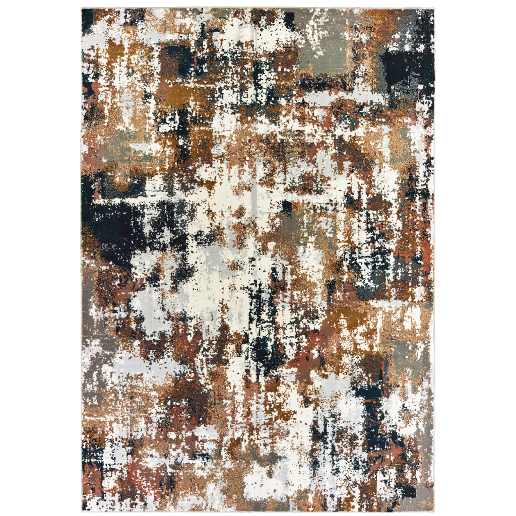 Oriental Weavers Bowen 4928X Multicolor Rectangle Indoor Area Rug - Stain Resistant Machine Woven Rug-