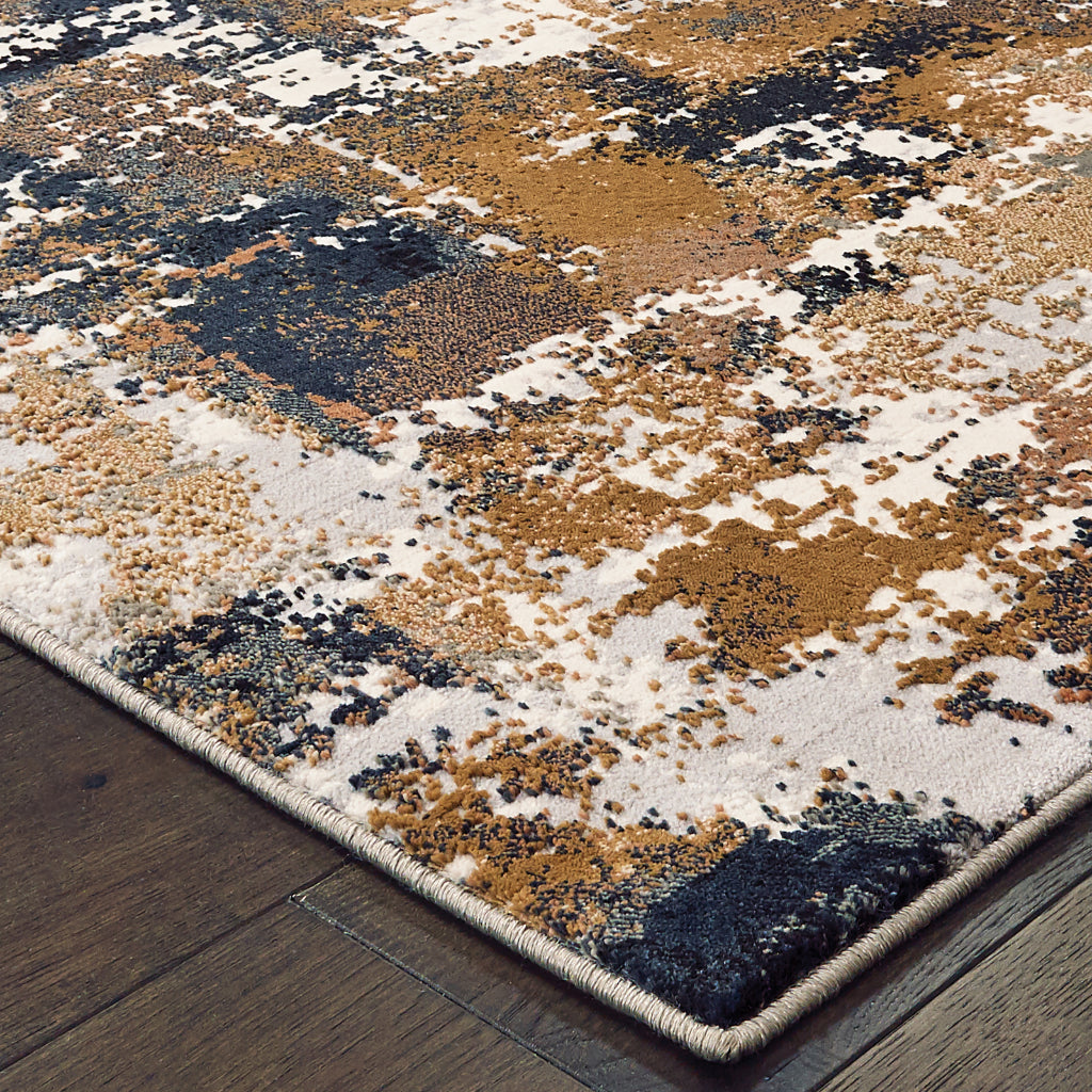 Oriental Weavers Bowen 4928X Multicolor Rectangle Indoor Runner - Stain Resistant Machine Woven Rug-
