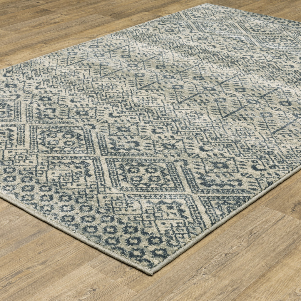 Oriental Weavers Branson BR02A Multicolor Rectangle Indoor Runner - Elegant Tribal Style Rug with Geometric Design-