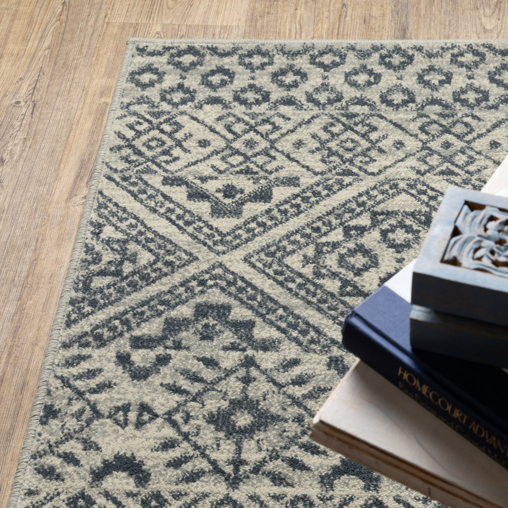 Oriental Weavers Branson BR02A Multicolor Rectangle Indoor Runner - Elegant Tribal Style Rug with Geometric Design-
