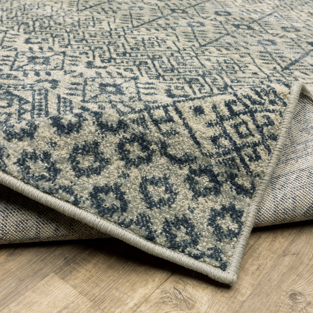 Oriental Weavers Branson BR02A Multicolor Rectangle Indoor Runner - Elegant Tribal Style Rug with Geometric Design-