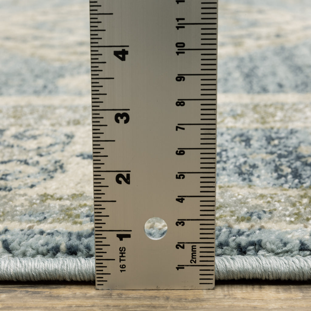 Oriental Weavers Branson BR03A Multicolor Rectangle Indoor Area Rug - Elegant Vintage Style Rug with Medallion Design-