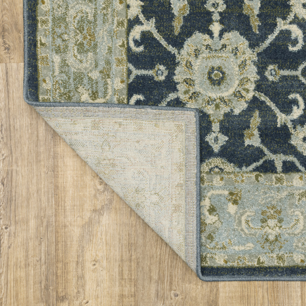 Oriental Weavers Branson BR05A Multicolor Rectangle Indoor Area Rug - Elegant Persian Style Rug with Medallion Design-