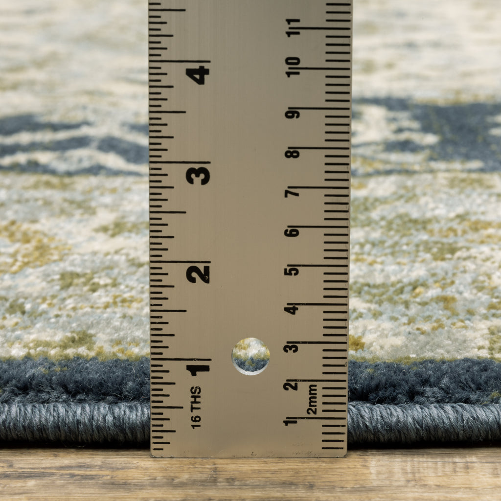 Oriental Weavers Branson BR05A Multicolor Rectangle Indoor Area Rug - Elegant Persian Style Rug with Medallion Design-