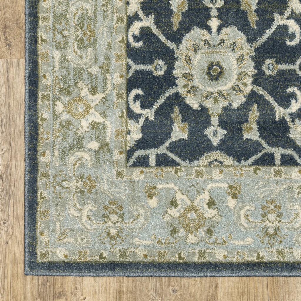 Oriental Weavers Branson BR05A Multicolor Rectangle Indoor Runner - Elegant Persian Style Rug with Medallion Design-