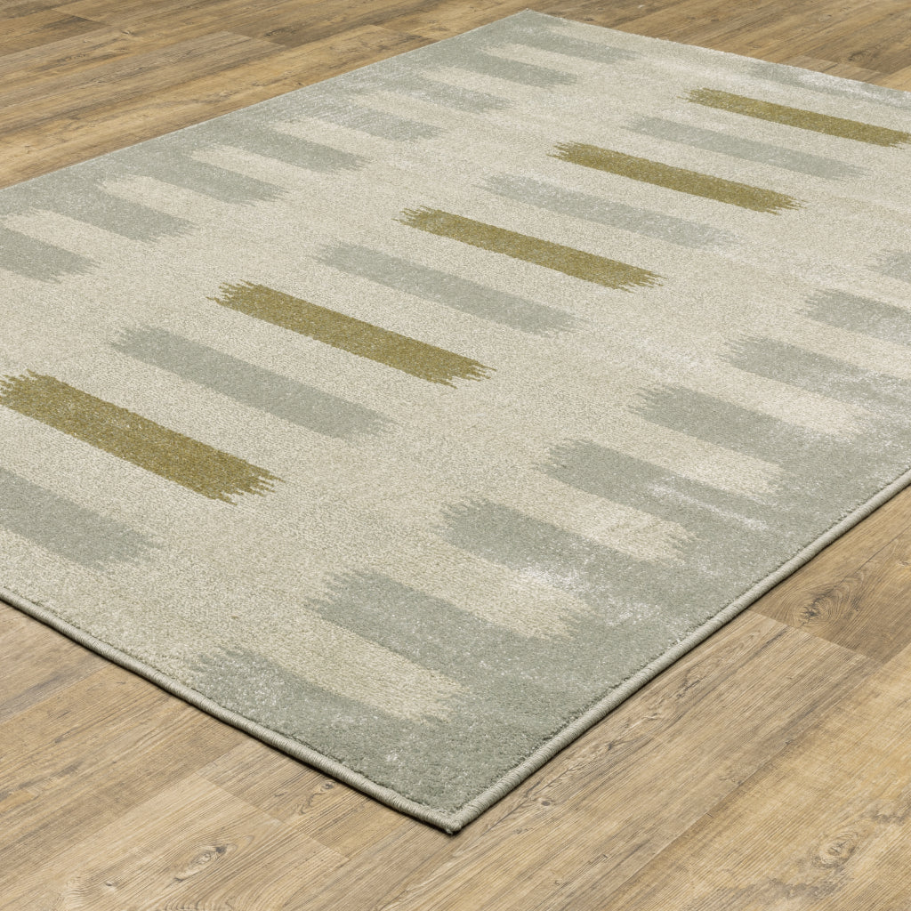 Oriental Weavers Branson BR09A Multicolor Rectangle Indoor Runner - Elegant Modern Rug with Stripe Design-