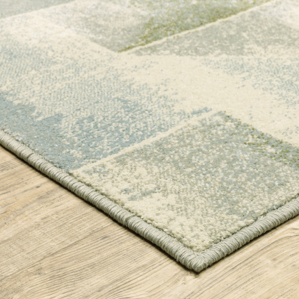 Oriental Weavers Branson BR10A Multicolor Rectangle Indoor Area Rug - Elegant Modern Rug with Geometric Design-