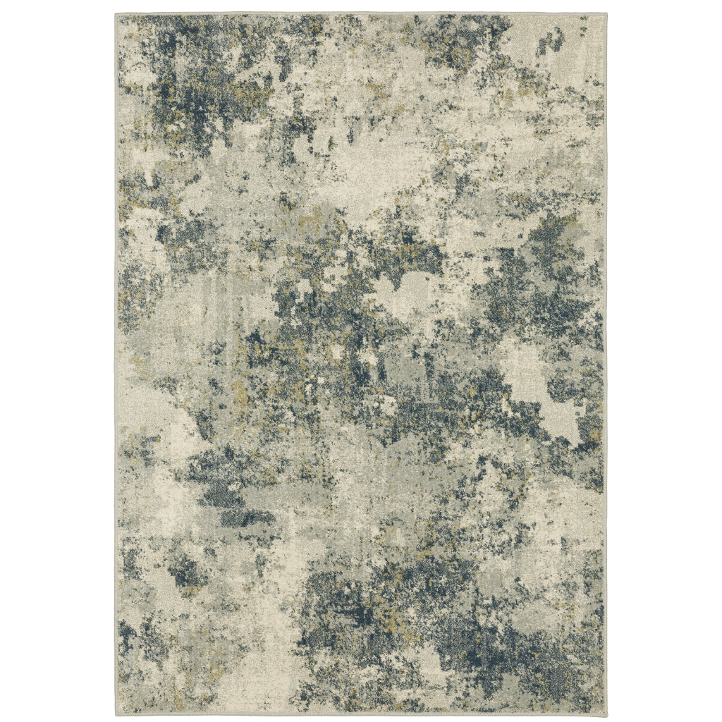 Oriental Weavers Branson BR12A Multicolor Rectangle Indoor Area Rug - Elegant Modern Rug with Abstract Design-