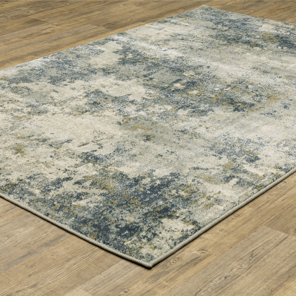 Oriental Weavers Branson BR12A Multicolor Rectangle Indoor Runner - Elegant Modern Rug with Abstract Design-