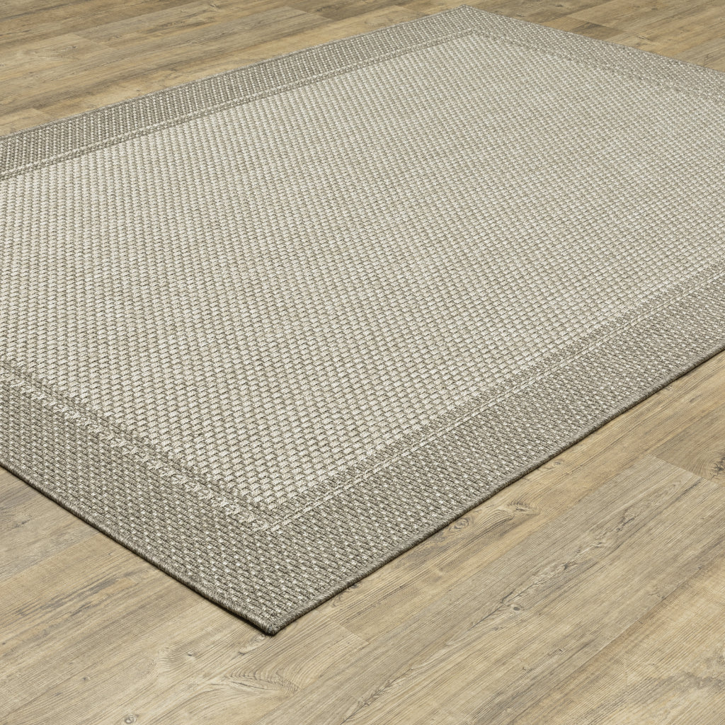 Oriental Weavers Caicos CA03N Gray Rectangle Indoor Area Rug - Easy Care & Stain Resistant Casual Rug-