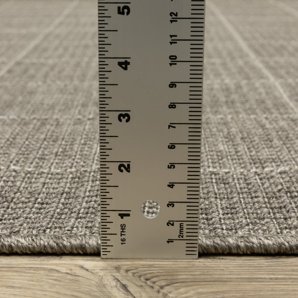 Oriental Weavers Caicos CA04B Gray Rectangle Indoor Area Rug - Easy Care & Stain Resistant Casual Rug-