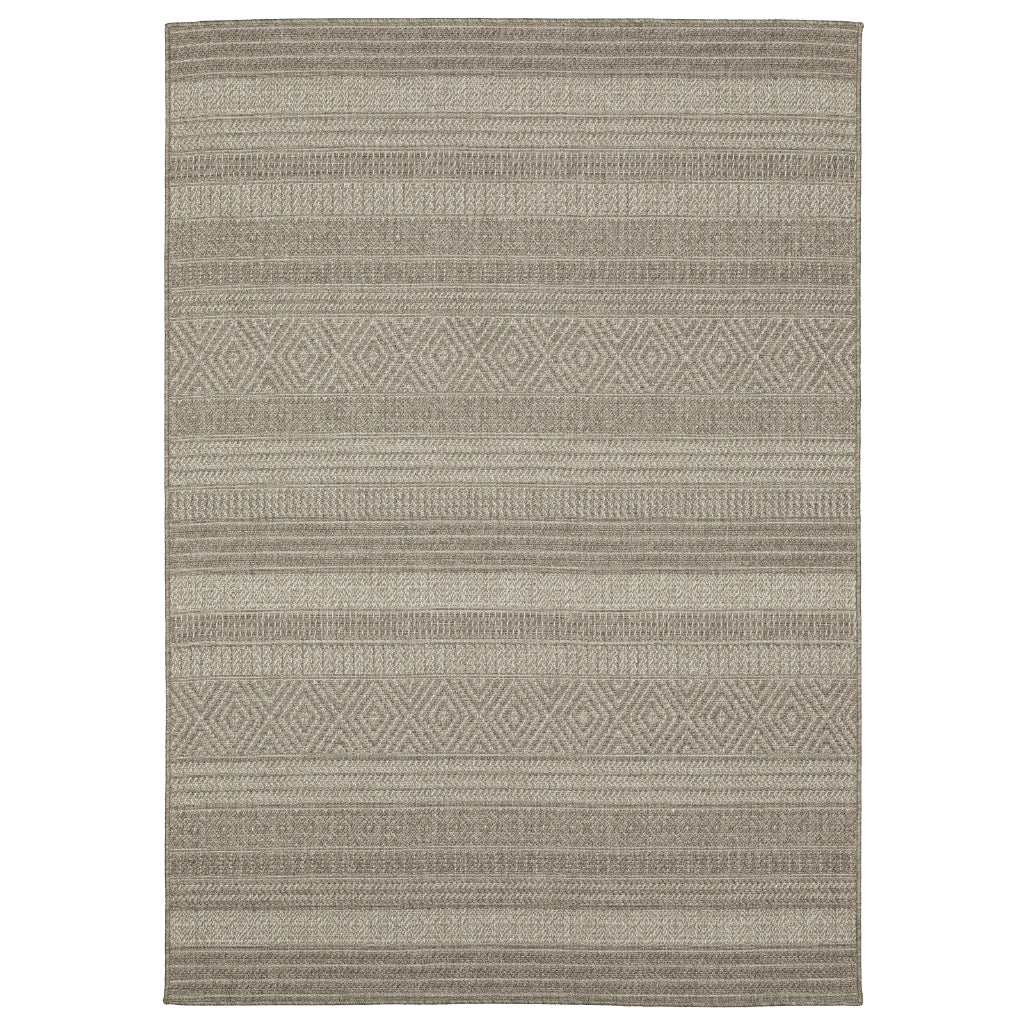 Oriental Weavers Caicos CA06A Gray Rectangle Indoor Area Rug - Easy Care & Stain Resistant Casual Rug-