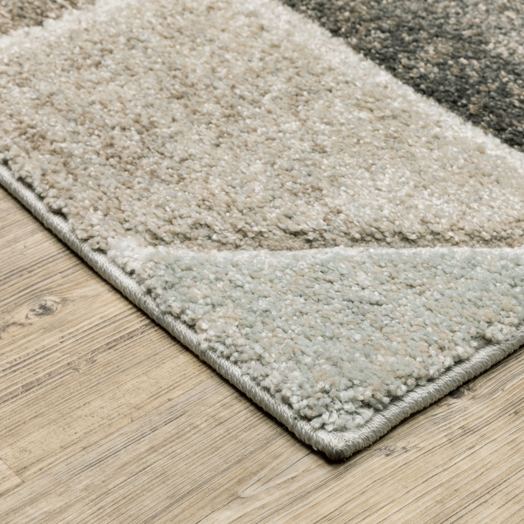 Oriental Weavers Cambria 004L2 Multicolor Rectangle Indoor Area Rug - Contemporary Stain Resistant Medium Pile Rug-