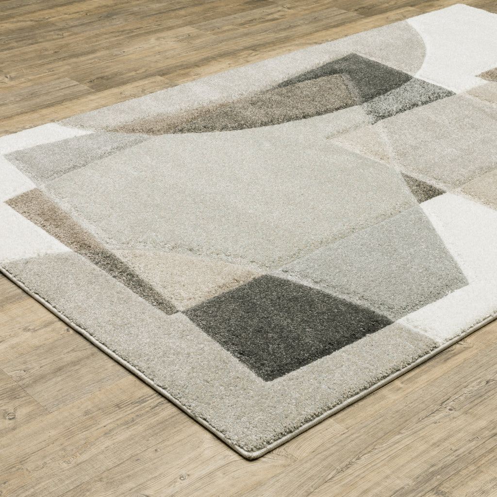 Oriental Weavers Cambria 084J2 Multicolor Rectangle Indoor Area Rug - Contemporary Stain Resistant Machine Made Rug-