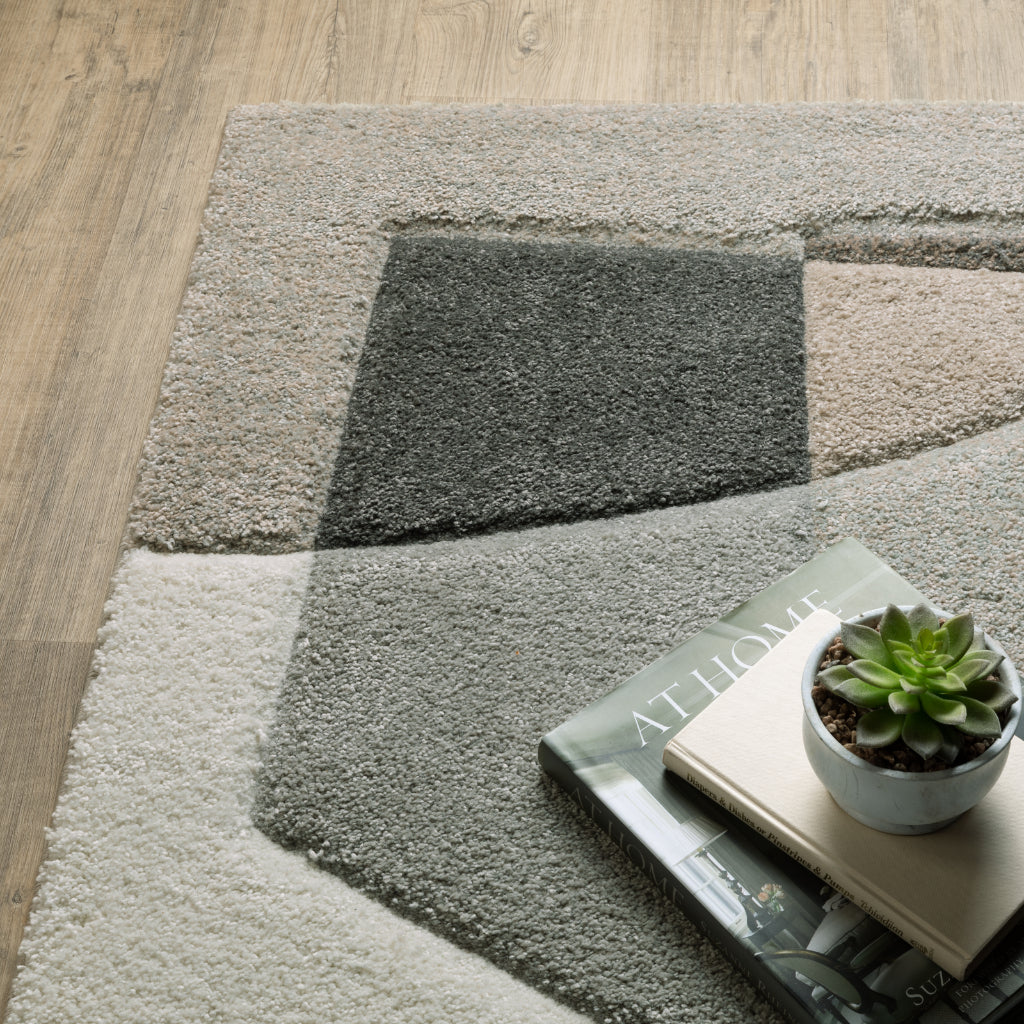 Oriental Weavers Cambria 084J2 Multicolor Rectangle Indoor Area Rug - Contemporary Stain Resistant Machine Made Rug-