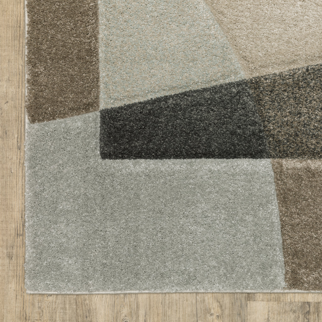 Oriental Weavers Cambria 084J2 Multicolor Rectangle Indoor Runner - Contemporary Stain Resistant Machine Made Rug-