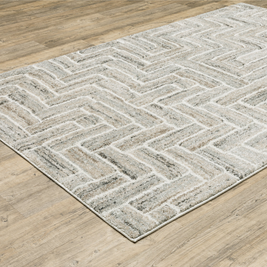Oriental Weavers Cambria 093L2 Multicolor Rectangle Indoor Area Rug - Contemporary Stain Resistant Machine Made Rug-