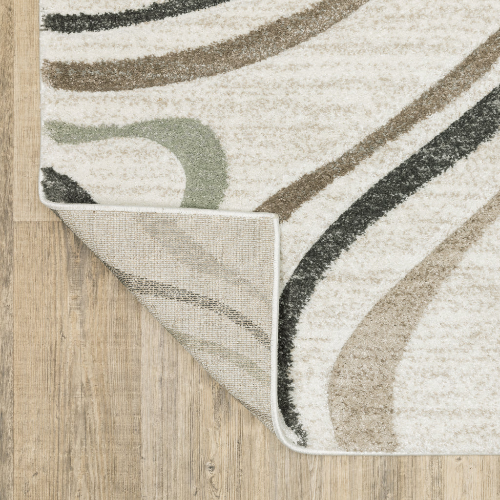 Oriental Weavers Cambria 162W2 Multicolor Rectangle Indoor Area Rug - Contemporary Stain Resistant Machine Made Rug-